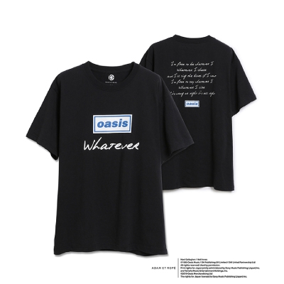 Oasis/Whatever半袖T-shirt (Black)/Mサイズ