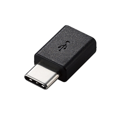 ELECOM Ѵץ USB(microB᥹)-USB(C)/֥å[MPA-MBFCMADNBK]