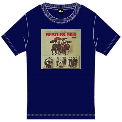 The Beatles/The Beatles No.5 50th Anniversary T-shirt Black/Sサイズ＜初回生産限定盤＞