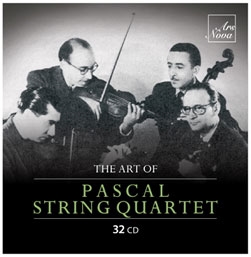 パスカル弦楽四重奏団の芸術 パスカル弦楽四重奏団の芸術