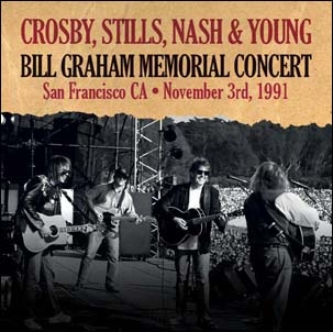 Crosby, Stills, Nash &Young/Bill Graham Memorial Concert San Francisco, Ca 3 Nov 91ס[OUTS05]
