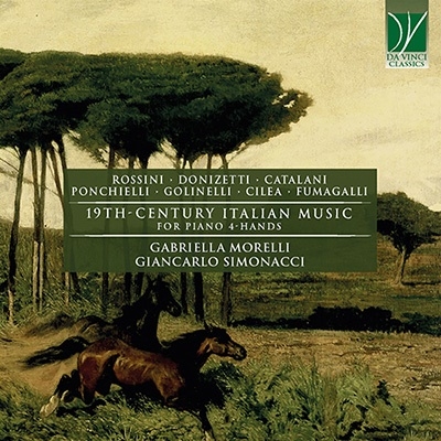 ピアノ4手連弾のための19世紀のイタリア音楽集