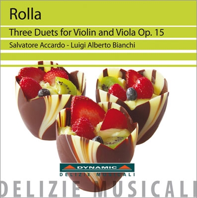 ȡ졦å/Rolla Three Duets for Violin and Viola Op.15[DM8019]