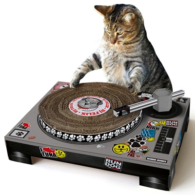 ターンテーブル型 爪とぎ Cat Scratch Turntable