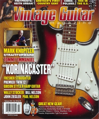 VINTAGE GUITAR 2014年2月号