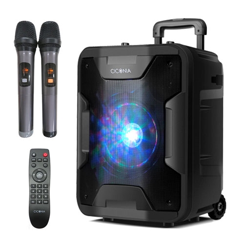 CICONIA ポータブルスピーカー TY-1900 ワイヤレスマイク2本付き