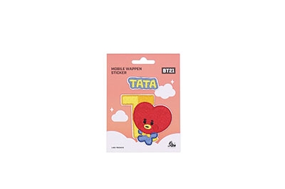 BT21/BT21 ワッペンステッカー/TATA(BABY)