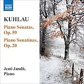 Kuhlau: Piano Sonatas Op.59 & 20 / Jeno Jando(p)