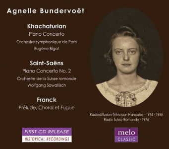 Agnelle Bundervoet plays Khachaturian, Saint-Saens and Franck Agnelle Bundervoet plays Khachaturian, Saint-Saens and Franck