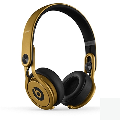 Beats By Dr Dre Mixr ハイパフォーマンスプロフェッショナルヘッドフォン Gold