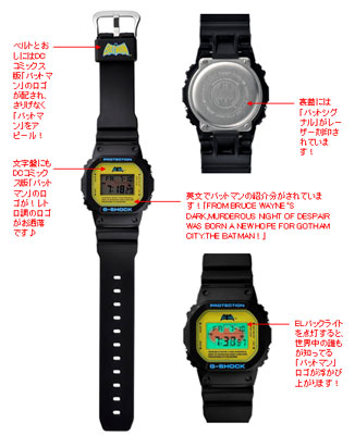 チョロQセットになりますバットマン　G-SHOCK