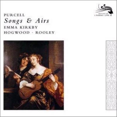 Purcell :Songs & Airs -Hark! How All Things/Crown the Altar/If Music Be the Food of Love/etc:Emma Kirkby(S)/Christopher Hogwood(cemb)/etc