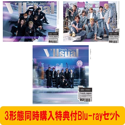 Travis Japan/《3形態同時購入特典付Blu-rayセット》VIIsual ＜初回T盤+初回J盤+通常盤(初回プレス)＞