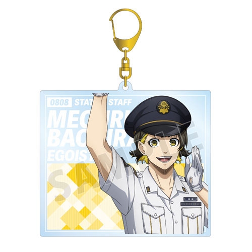 TVアニメ『ブルーロック』 描き下ろし 蜂楽 廻 駅員ver. BIGアクリル TVアニメ『ブルーロック』 描き下ろし 蜂楽 廻 駅員ver. BIGアクリル