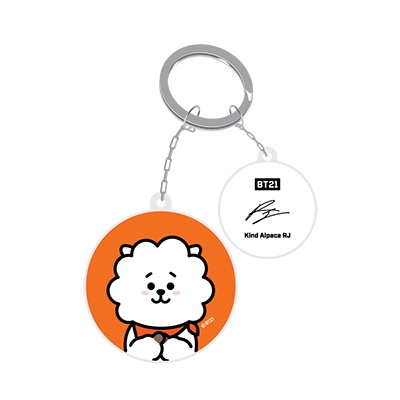 BT21 アクリルキーリング/RJ