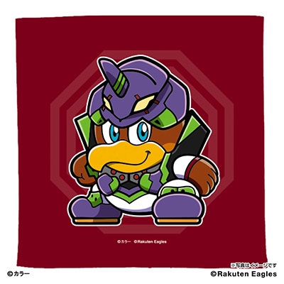 EVANGELION×EAGLES ハンドタオル マスコット EVANGELION×EAGLES ハンドタオル マスコット