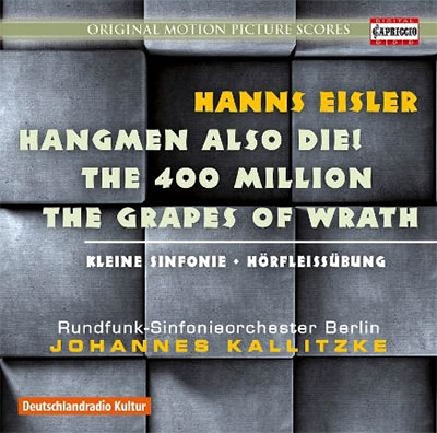 ϥͥĥ/Hanns Eisler Hangmen Also Die, The 400 Million, The Grapes of Wrath[C5289]