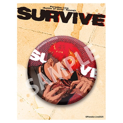 dショッピング |「Paradox Live BIG缶バッジ SURVIVE 土佐 凌牙