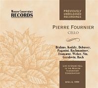 Pierre Fournier - Live in Moscow 1959