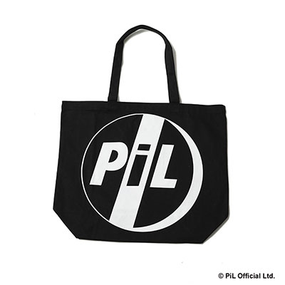 Public Image Ltd. LOGO TOTE BAG BLACK