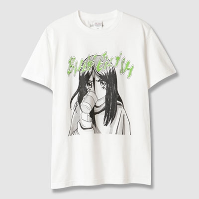 Billie Eilish/BLAH-TTE T-shirt White/Lサイズ