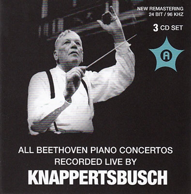 ϥ󥹡ʥåѡĥ֥å/All Beethoven Piano Concertos Recorded Live by Knappertsbusch[ANDRCD9119]