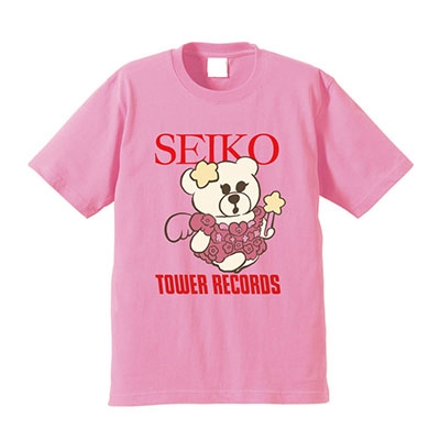 dショッピング |大森靖子 × TOWER RECORDS Tシャツ ピンク Mサイズ