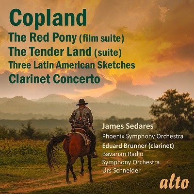 コープランド: 赤い子馬、クラリネット協奏曲