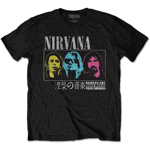 Nirvana/NIRVANA Japan! (Black) T XL[NIRVTS-47MBXL]