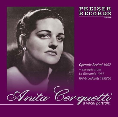 アニタ・チェルケッティ/Anita Cerquetti - A Vocal Portrait
