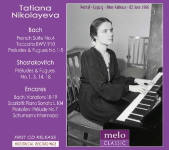 タチアナ・ニコラーエワ/Tatiana Nikolayeva - The Leipzig Piano ...