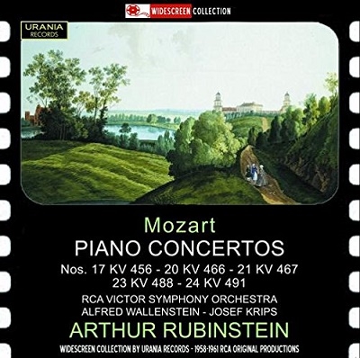 Mozart: Piano Concertos No.17, No.20, No.21, No.23, No.24