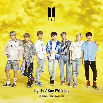 BTS Lights/Boy With Luv シリアル 4枚セット