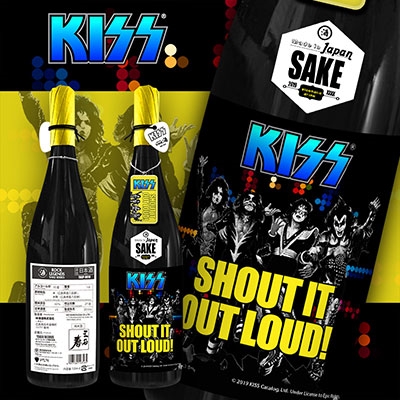 Kiss/KISS「ロックレジェンズ酒シリーズ」4本セット 第3弾