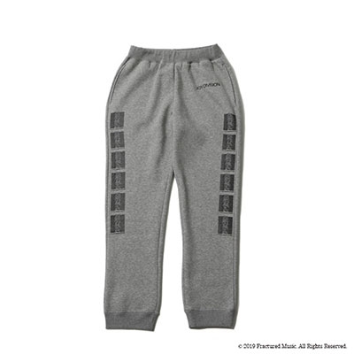 Joy Division/UNKNOWN PLEASURE SWEAT PANTS BY STUDIO RUDE GRAY Mサイズ