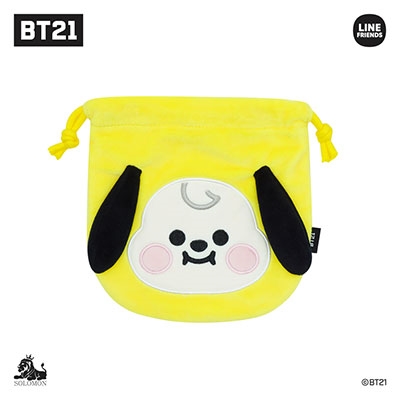 BT21/BT21 フェイスタイプポーチ/CHIMMY(BABY)