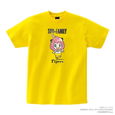 SPY×FAMILY HANSHIN Tigers 2022 T-Shirt アーニャ・フォージャー/Lサイズ