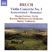 BRUCH:VIOLIN CONCERTO NO.1 OP.26/KONZERTSTUCK, OP.84/ROMANCE, OP.42:DIMITRY YABLONSKY(cond)/RUSSIAN PHILHARMONIC ORCHESTRA/MAXIM FEDOTOV(vn)