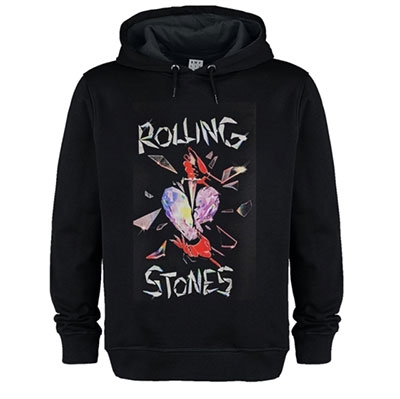 ROLLING STONES Hackney Diamonds Amplified Vintage Black Hoodie/XXL