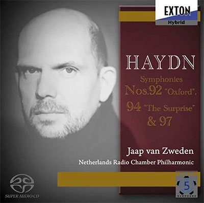 ハイドン:交響曲 第92番「オックスフォード」 第94番「驚愕」 第97番 ［ダイレクト・カットSACD］＜数量限定盤＞