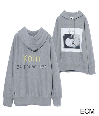 ECM×10C The Koln Concert パーカー(Gray×Yellow)/Lサイズ