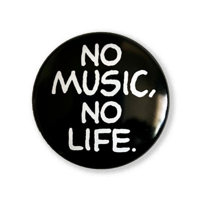 NO MUSIC, NO LIFE. ̥Хå Black[MD01-8864]