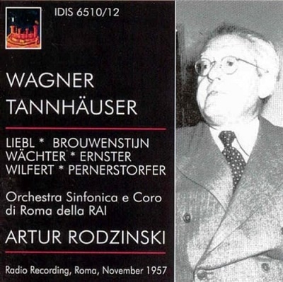 Wagner:Tannhauser (11/1957):Artur Rodzinski(cond)/Orchestra Sinfonica e Coro di Roma della RAI/etc