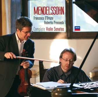 Mendelssohn: Complete Violin Sonatas Mendelssohn: Complete Violin Sonatas