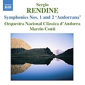 Rendine: Symphonies 1& 2 / Marzio Conti(cond), Andorra National Chamber Orchestra Rendine: Symphonies 1& 2 / Marzio Conti(cond), Andorra National Chamber Orchestra