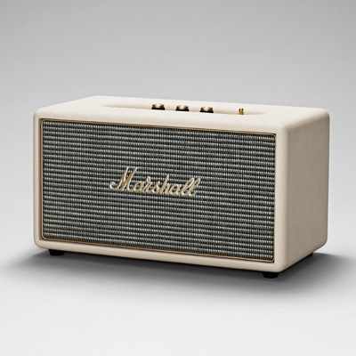 送料込・まとめ買い Marshall Bluetooth スピーカー クリーム - 通販