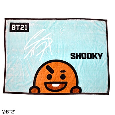 Bt21 Bt21 マイヤーひざ掛け ひょっこり Shooky