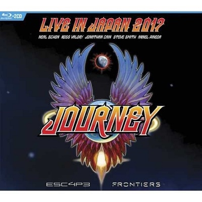 Journey/Escape/Frontiers Live in Japan 2CD+Blu-ray Disc[EGLR3357692]