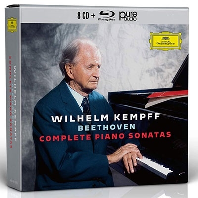 ヴィルヘルム・ケンプ/ベートーヴェン: ピアノ・ソナタ全集 ［8CD+Blu
