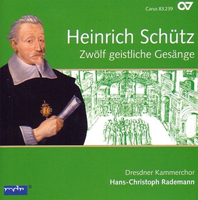 H.Schutz: Zwolf Geistliche Gesange Vol.4 H.Schutz: Zwolf Geistliche Gesange Vol.4